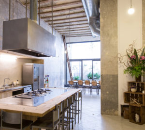 isla de loft cuisine
