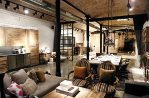 ventanal de loft basement